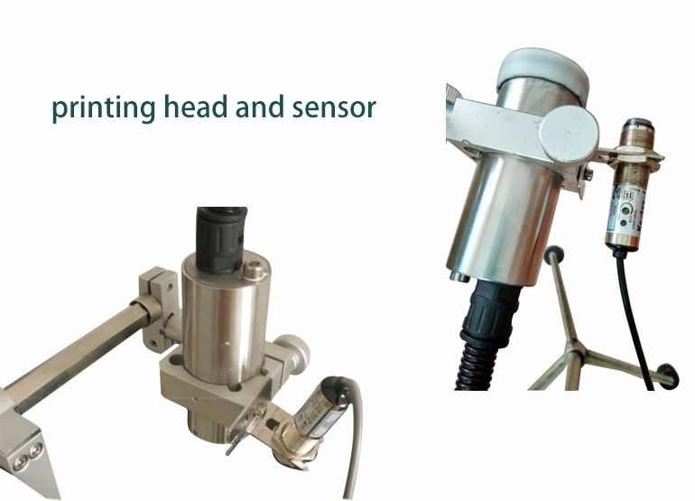 طابعة نفث الحبر CIJ الصناعية لآلة طباعة علامات الكابلات السلكية والزجاجات وتاريخ البيض والشعار
