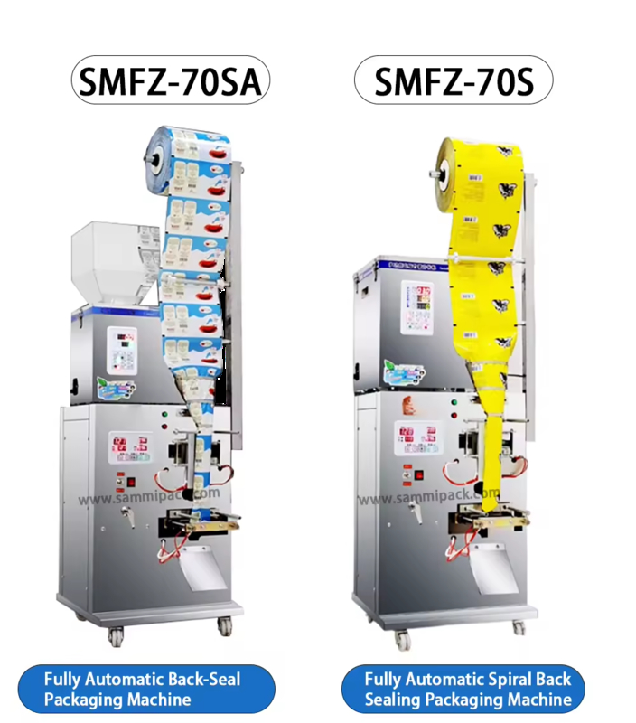 آلة تعبئة تلقائية للقهوة كيس مسحوق كيس الشاي الطعام وجبة خفيفة ملء