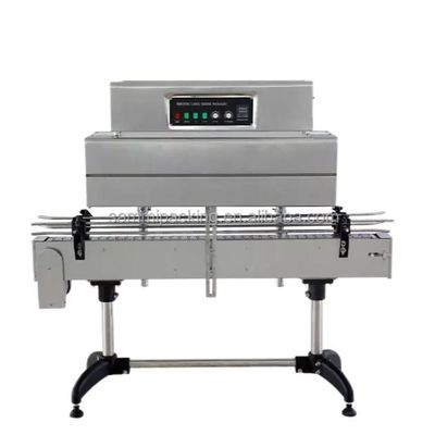 BSS-1538C PVC فيلم حرارة نفق تنكسر لف آلة لقبعة الزجاجة