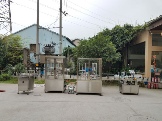 2000BPH أجهزة ملء الزجاجات وعلامات الغطاء Sammipack