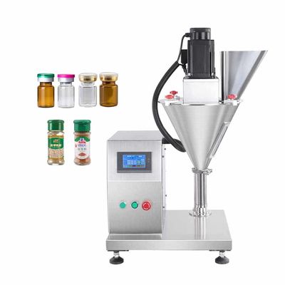 2-500G المصانع المبيعات المباشرة اليدوية الصغيرة سطح المكتب حليب مسحوق ملء الكهربائية مسحوق أوجر ملء آلة