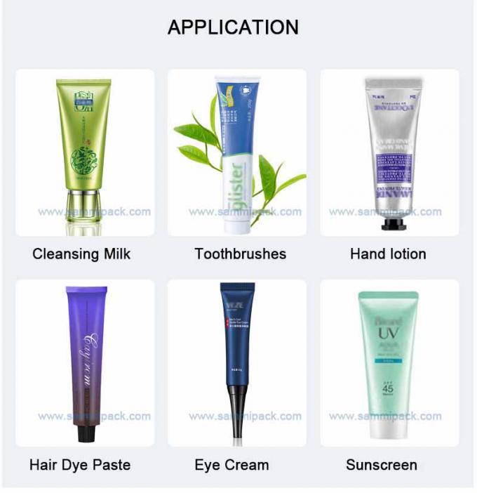 آلة ختم الأنابيب البلاستيكية، آلة تعبئة الشامبو، آلات تعبئة معجون الأسنان وكريم اليدين وختمها 3