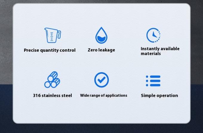 آلة تعبئة السوائل الأوتوماتيكية ذات المضخة المغناطيسية ذات 4 رؤوس لسطح الطاولة للعصير والماء والزيت 1