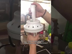 آلة الختم الاندفاعية من ورق الألومنيوم اليدية شبه التلقائية